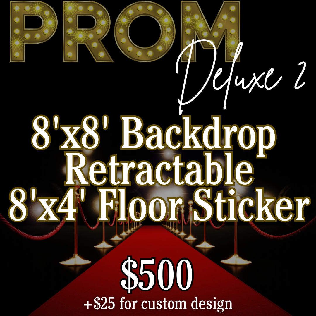 Backdrop/Floor Sticker/Retractable Package