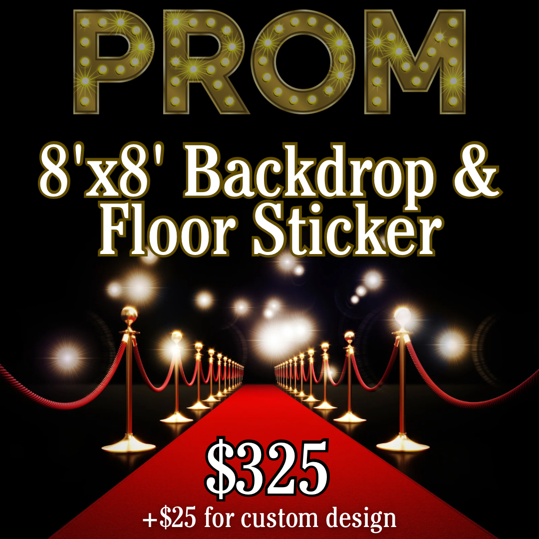 Backdrop & Floor Sticker Package