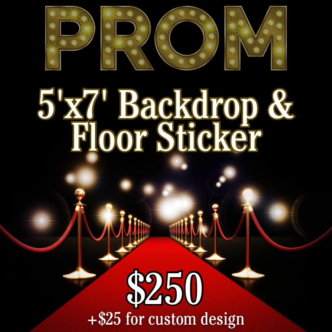 Backdrop & Floor Sticker Package