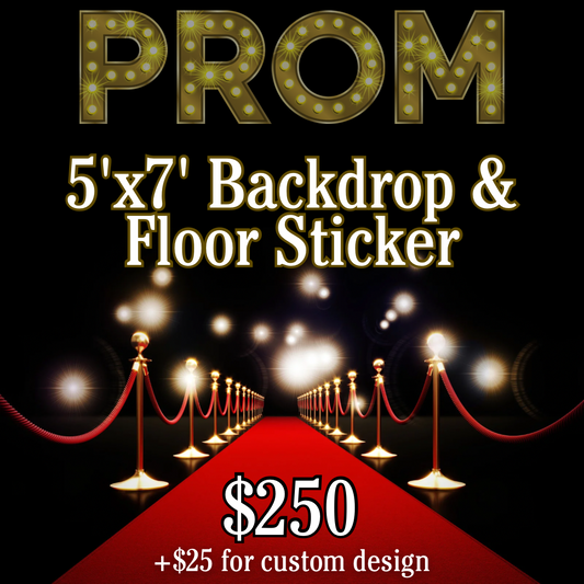 Backdrop & Floor Sticker Package